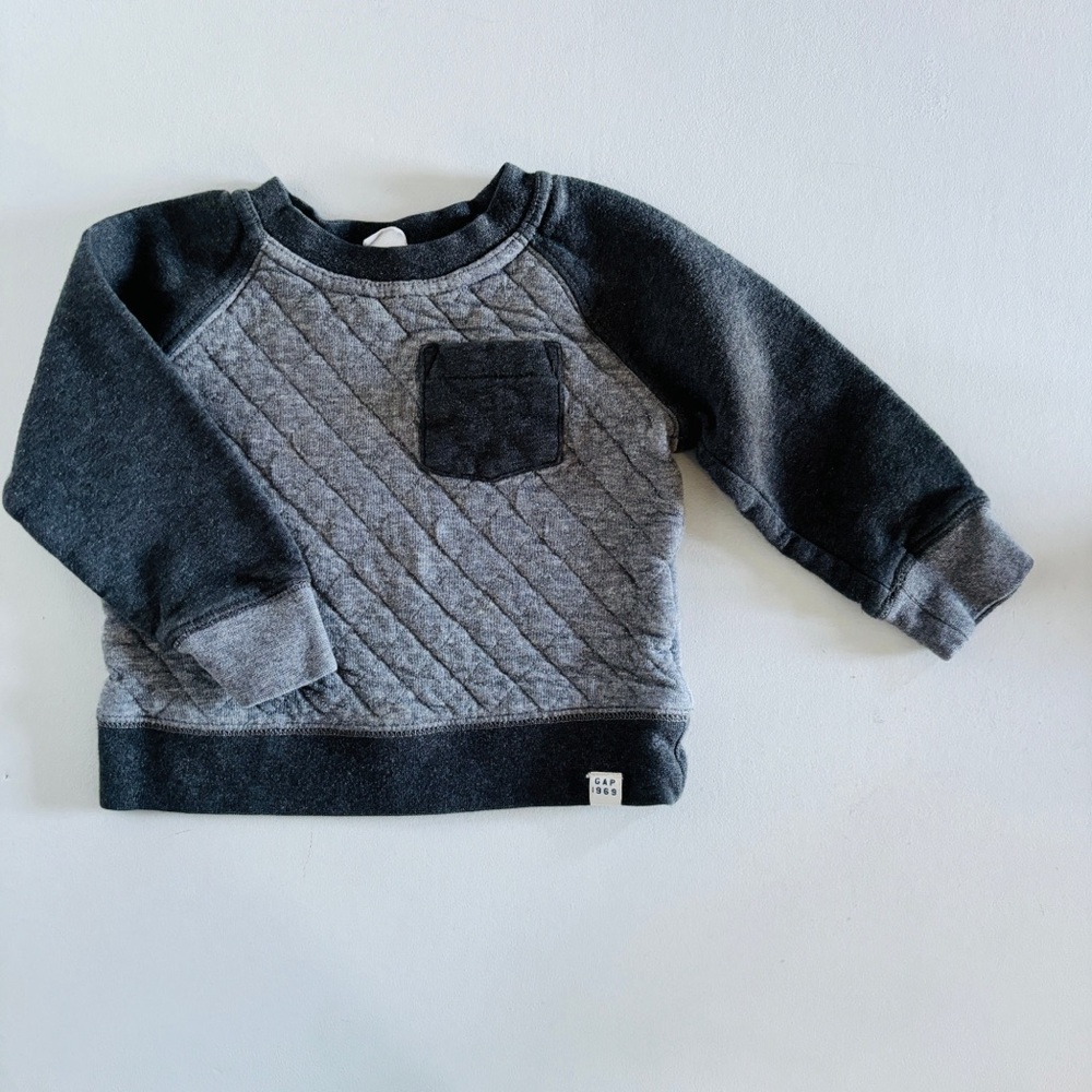 Gap Quilted Sweatshirt